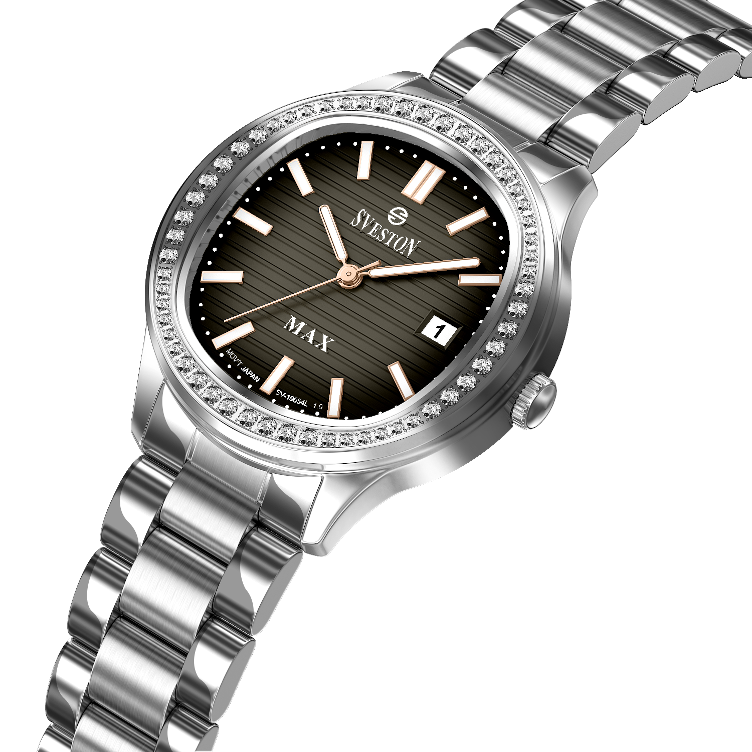Max Silver Black