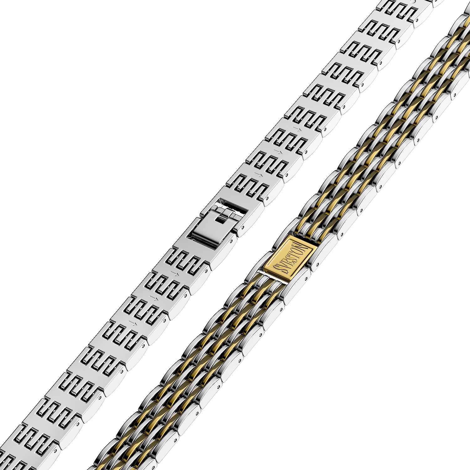 Serene Silver Gold Black