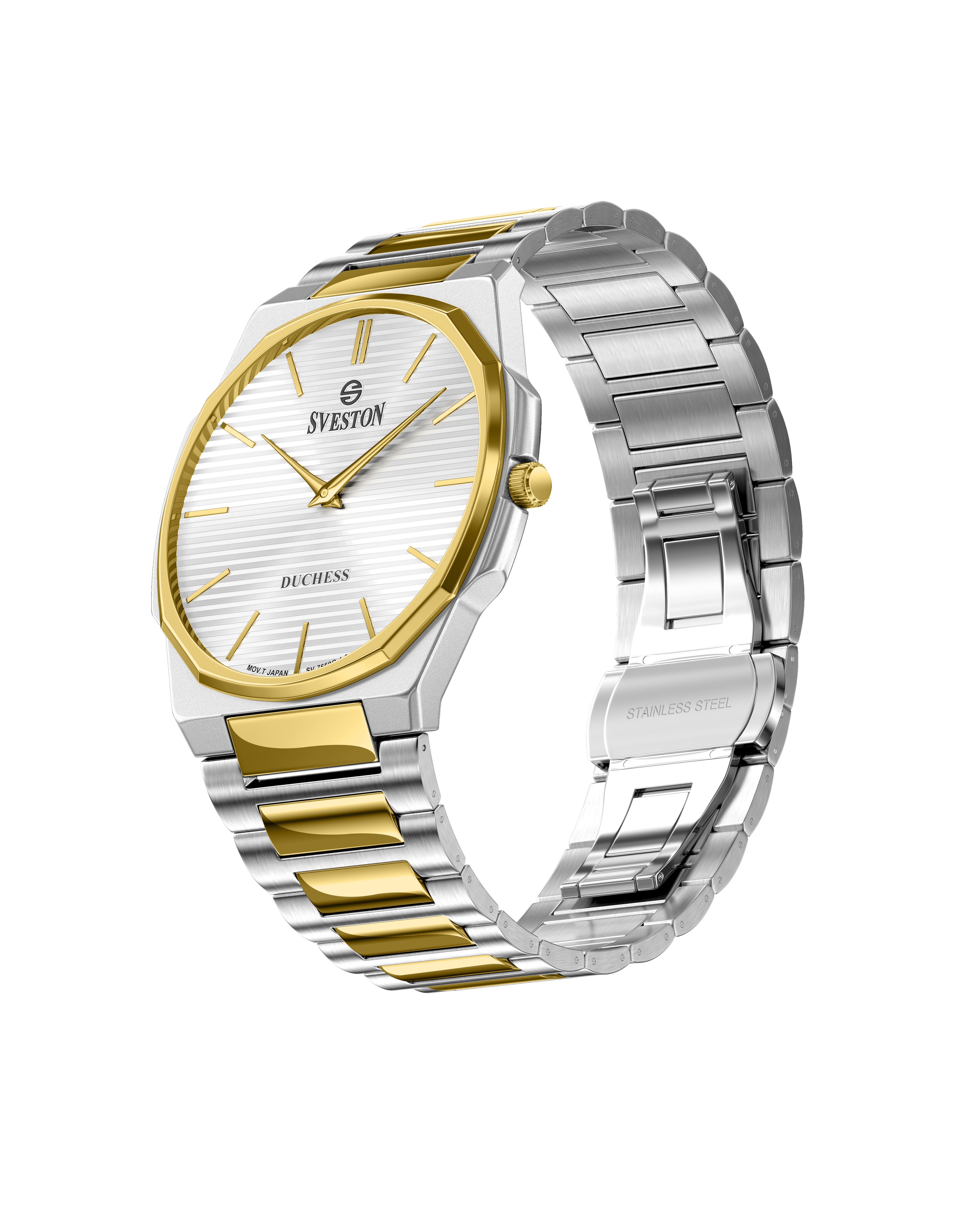 Duchess Silver Gold White