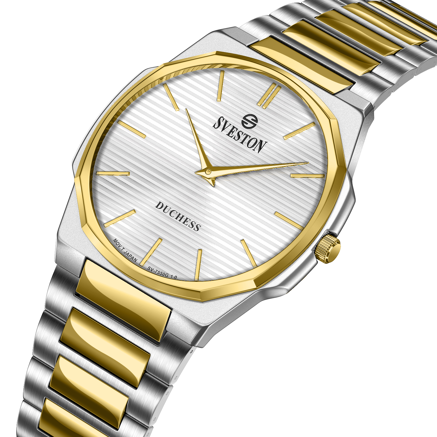 Duchess Silver Gold White