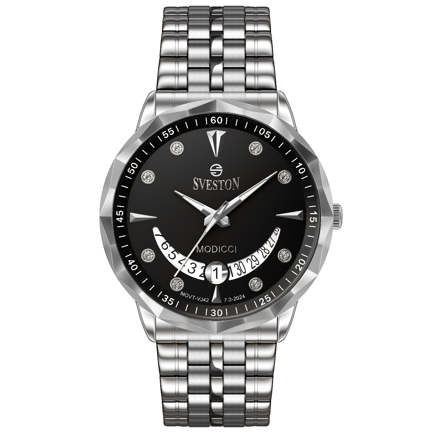 Modicci Silver Black