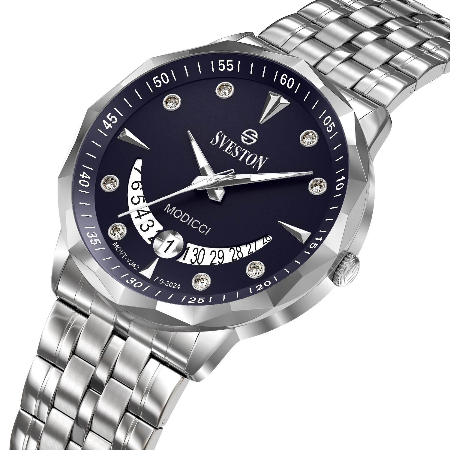 Modicci Silver Blue