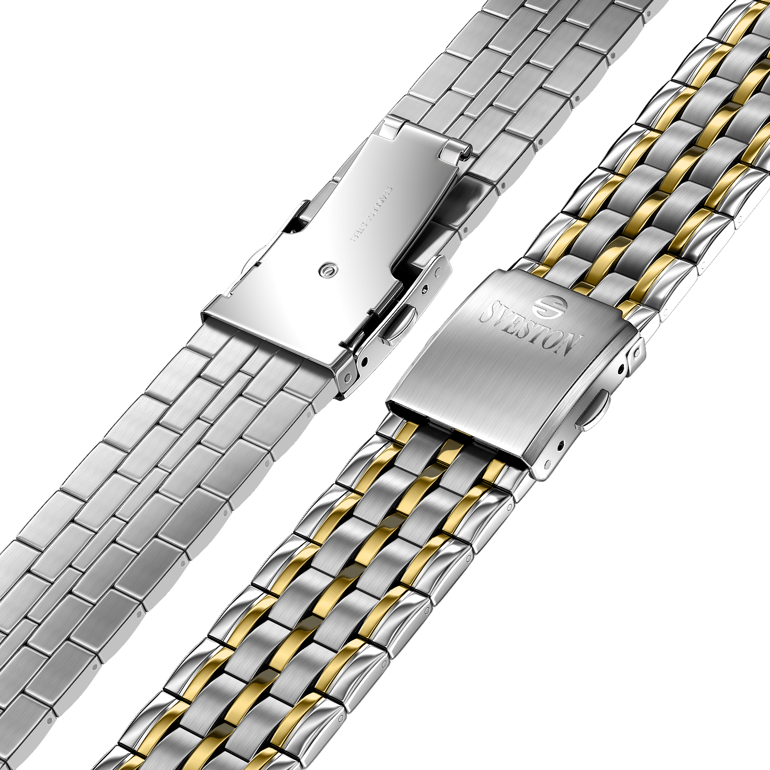 Modicci Silver Gold White