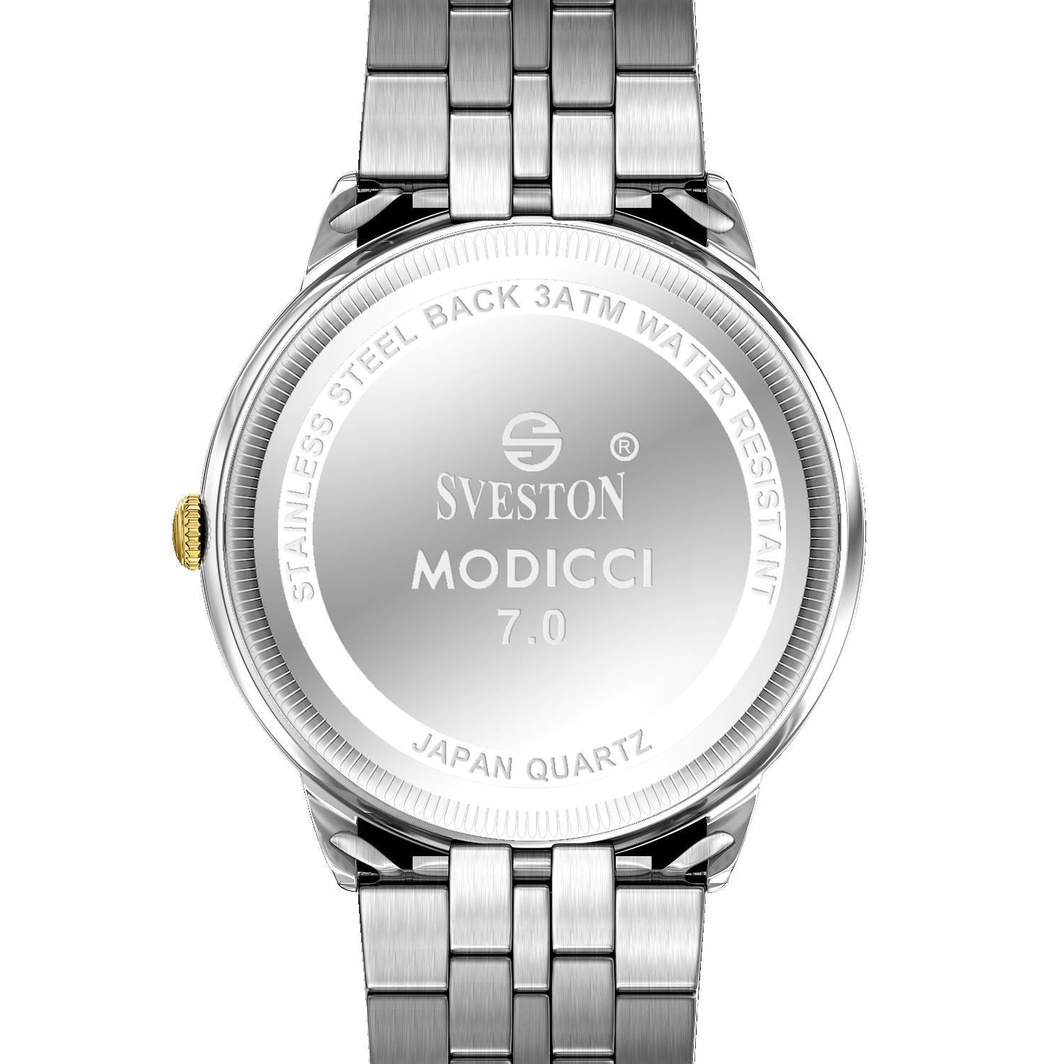 Modicci Silver Gold White
