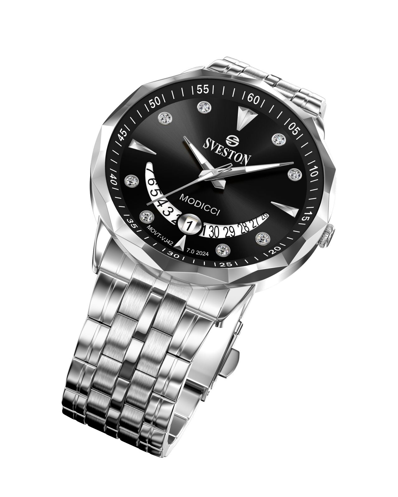 Modicci Silver Black